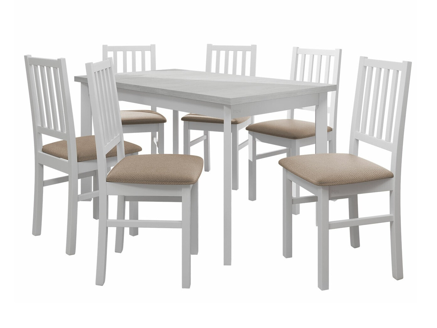 Set de mese Victorville 264 (Alb)