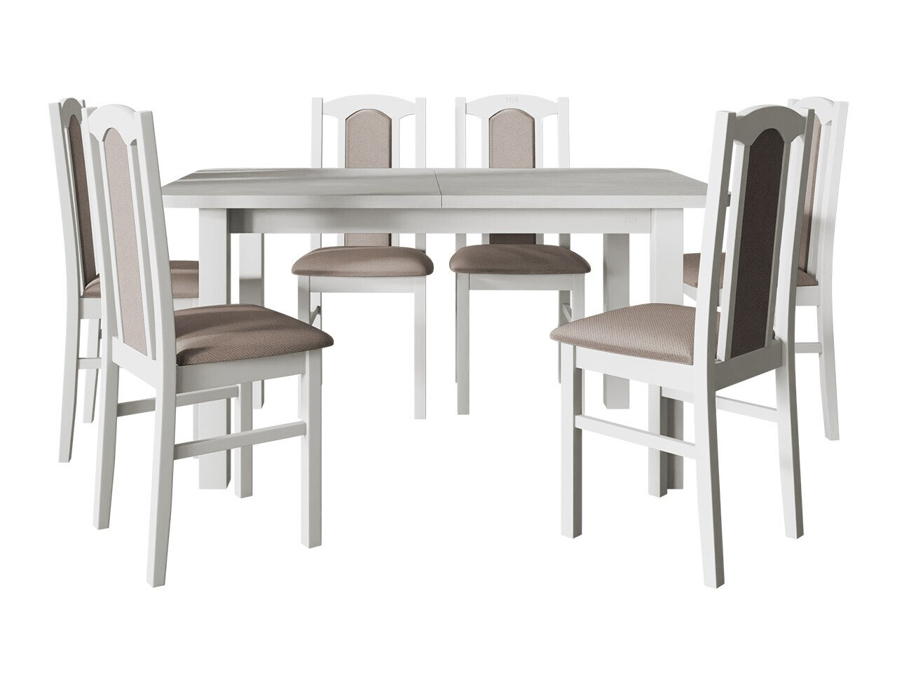 Set de mese Victorville 273 (Alb)