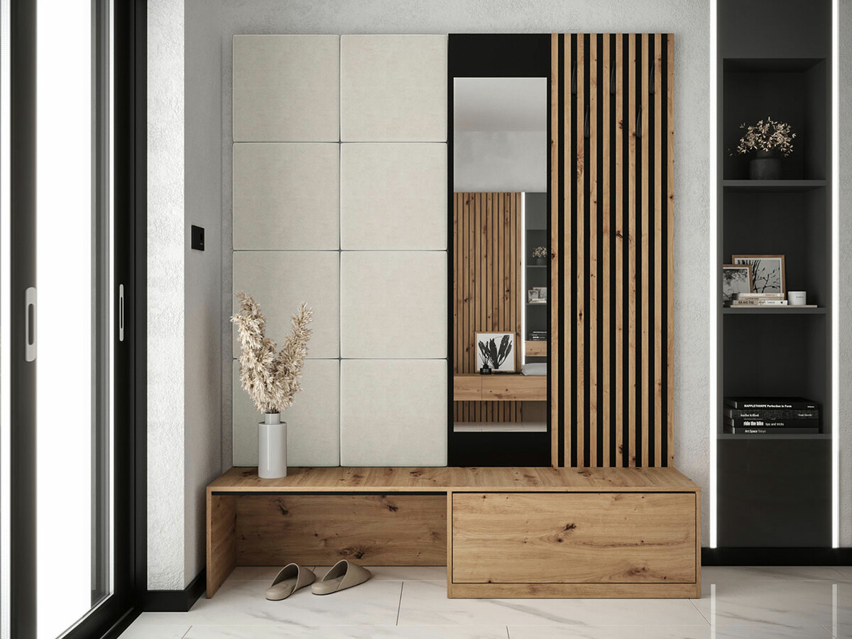 Set de hol Fabor (Stejar artizan + Manila 02)