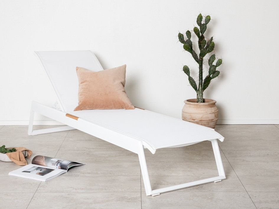 Şezlong Dallas 1082 (Alb)