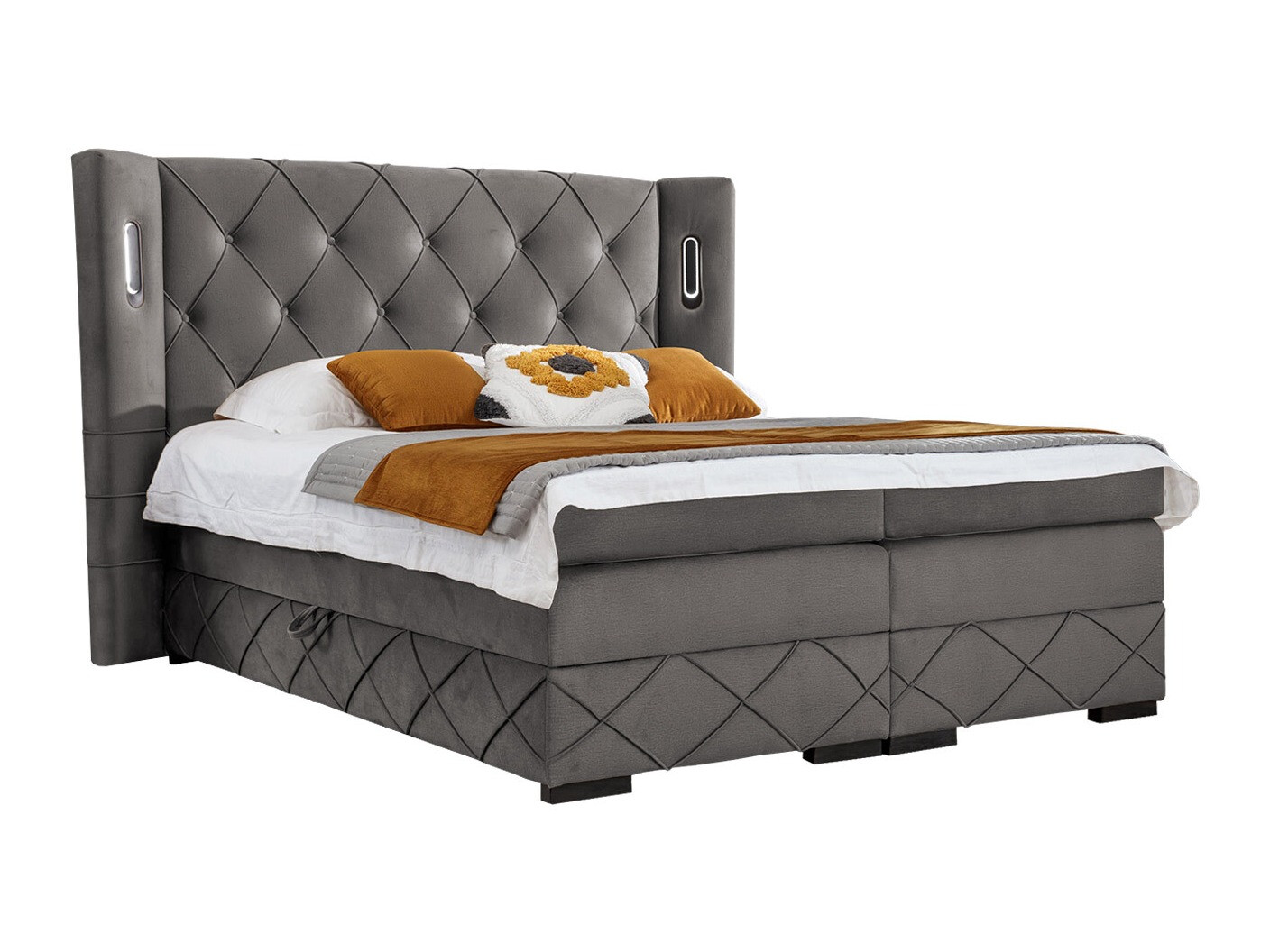 Pat boxspring Historia (Kameleon 92)