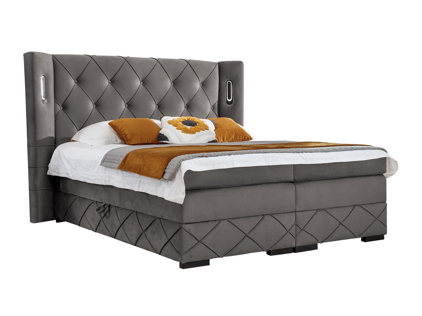 Pat boxspring Historia (Kameleon 92)