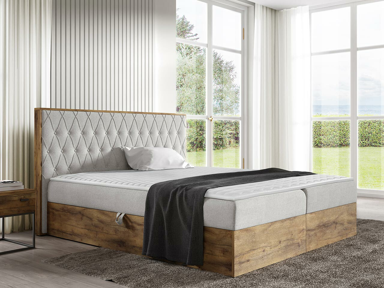 Pat boxspring Navis II (Faro 16)
