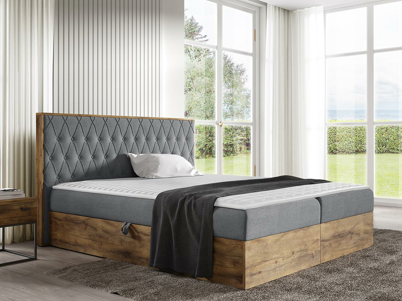 Pat boxspring Navis II (Faro 4)