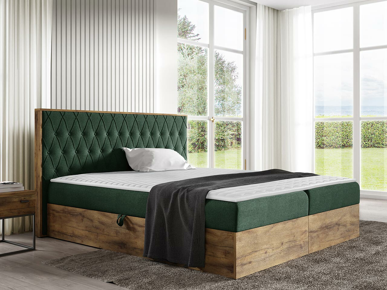 Pat boxspring Navis II (Faro 7)