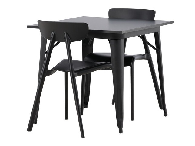 Set de dining Dallas 3896 (Negru)