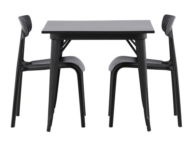 Set de dining Dallas 3896 (Negru)