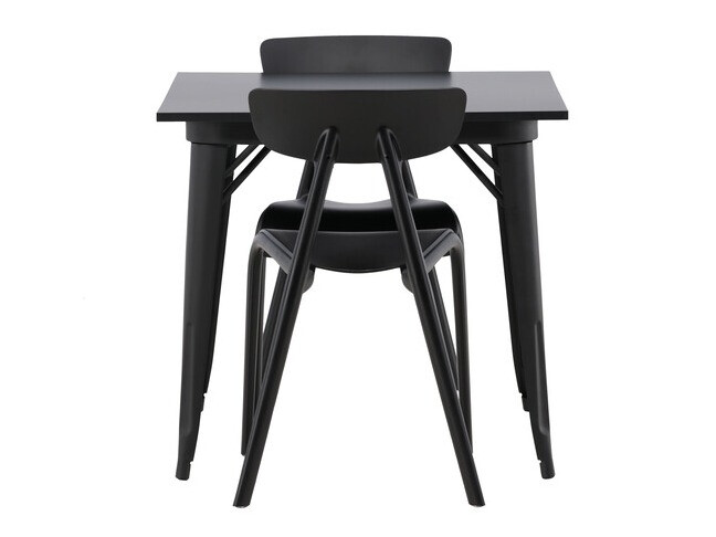 Set de dining Dallas 3896 (Negru)
