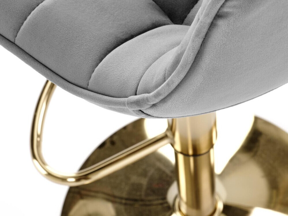 Scaun bar Houston 1441 (Gri + Auriu)