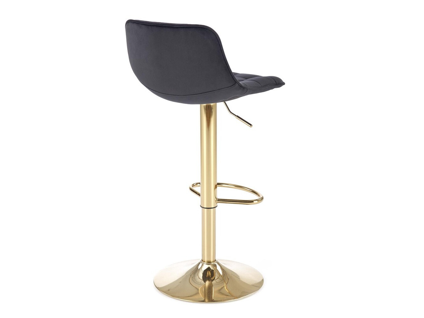 Scaun bar Houston 1441 (Negru + Auriu)