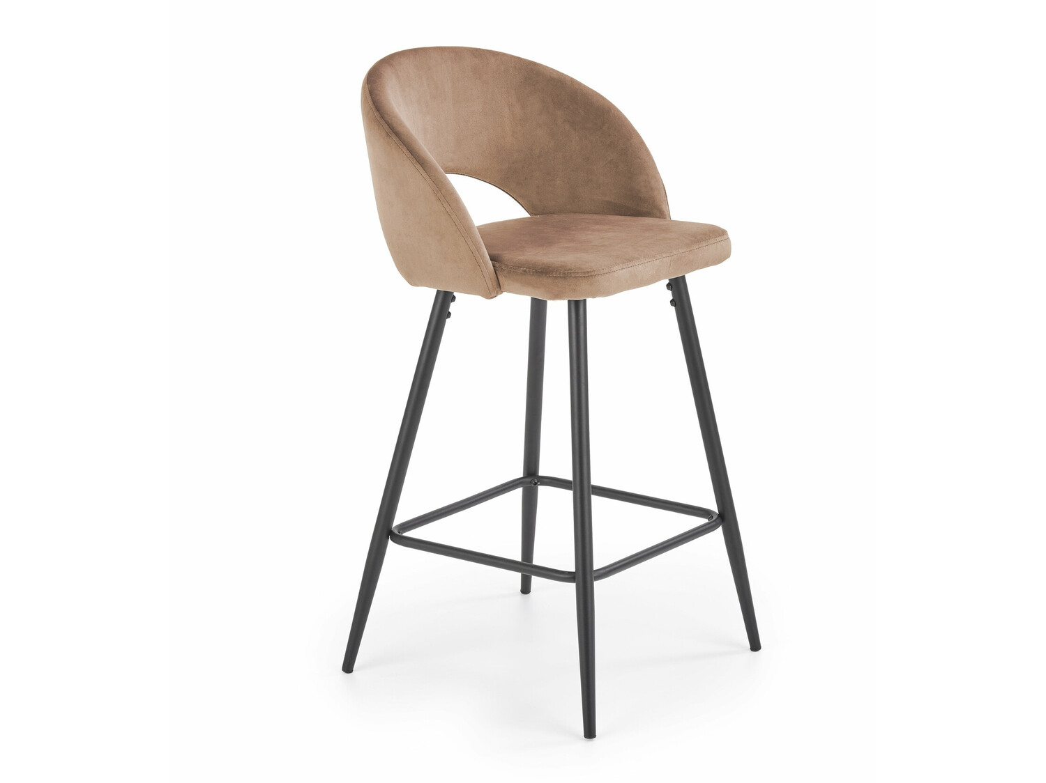 Scaun de bar Houston 881 (Bej + Negru)