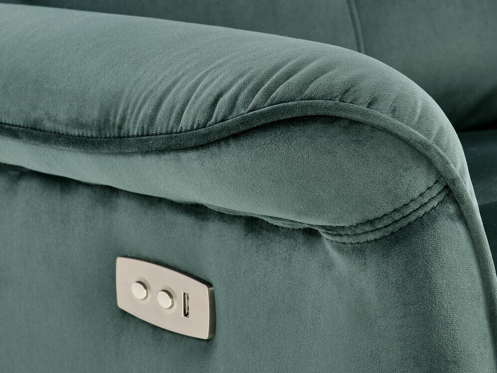 Fotoliu recliner Houston 1543 (Verde închis)