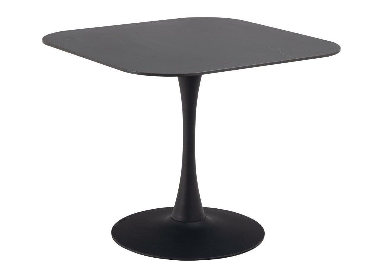Masa Norsica 690 (Negru + Marmură neagră)