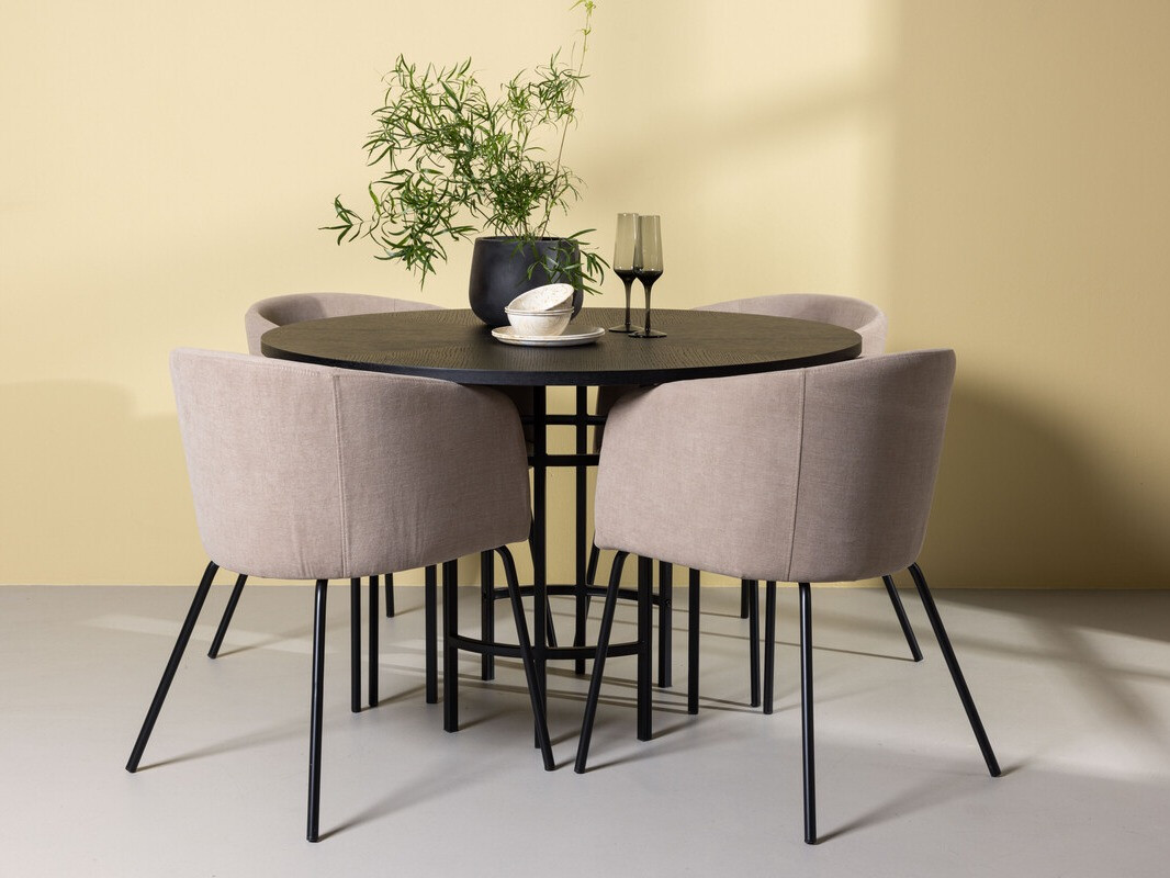 Set de mese Dallas 3972 (Negru)