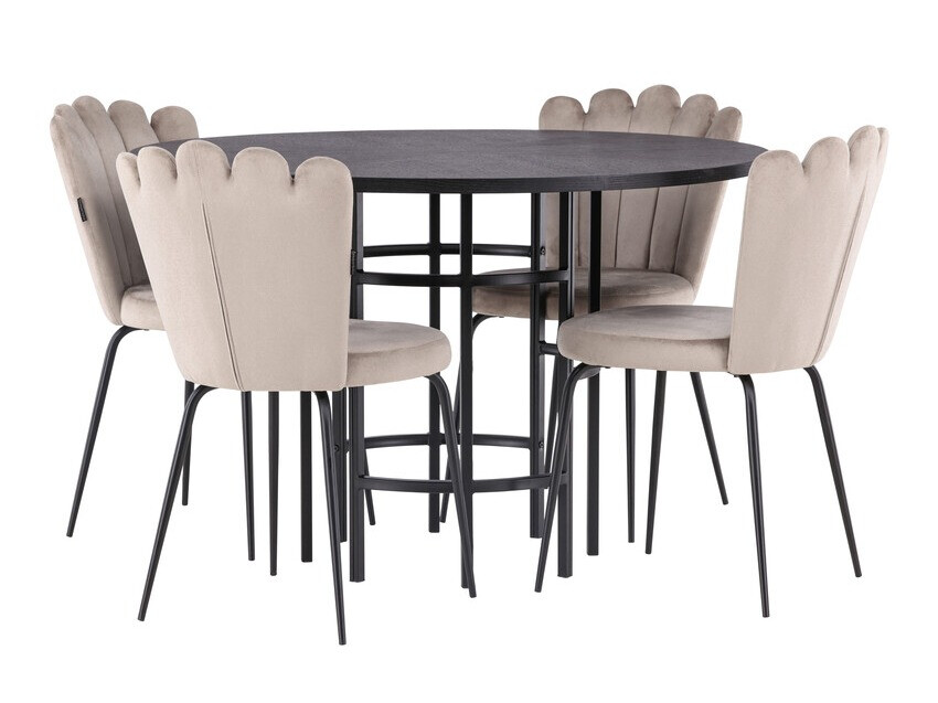 Set de mese Dallas 3973 (Negru)