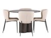 Set de mese Dallas 3989 (Bej + Negru)
