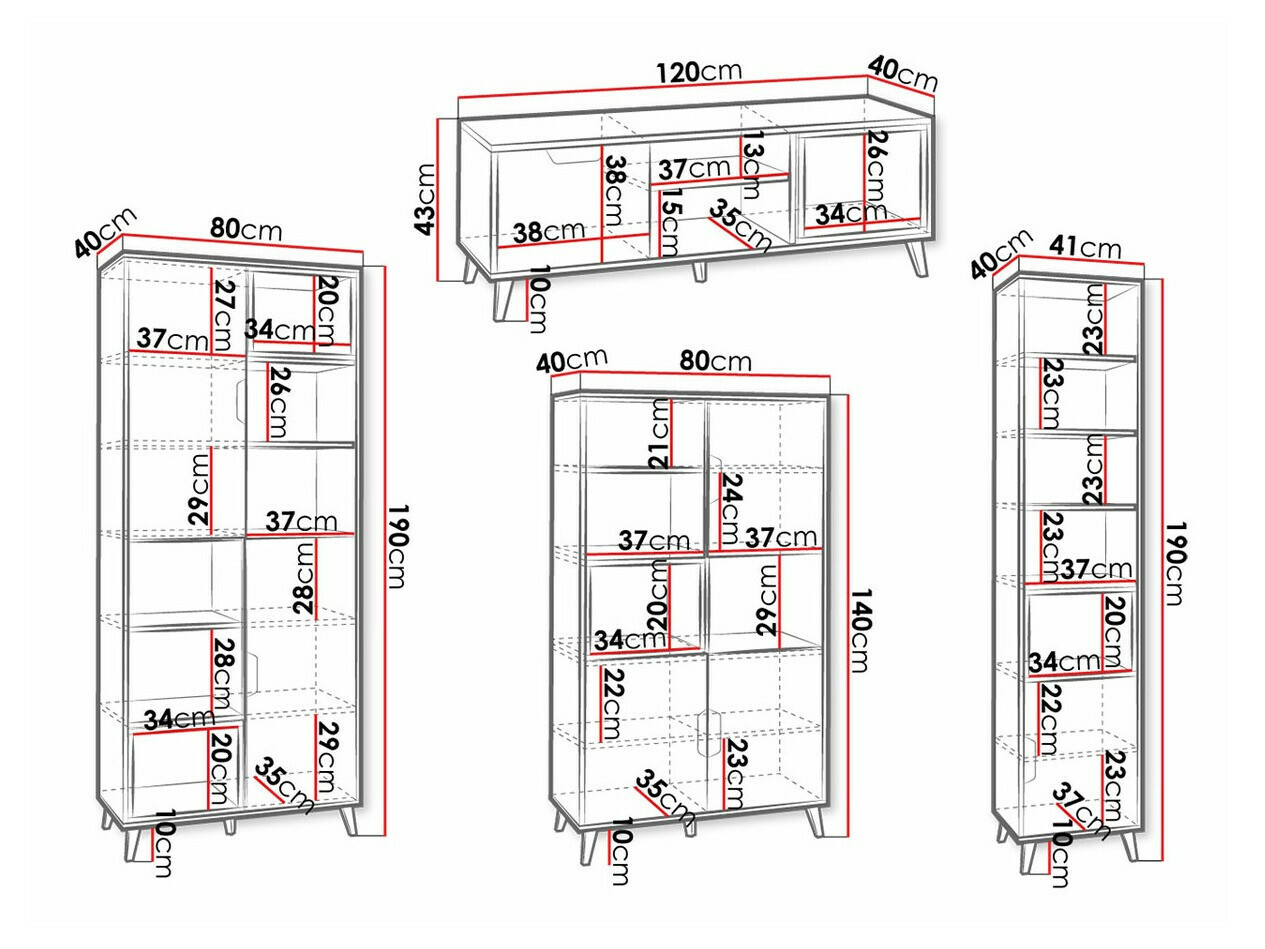 Set de living Domvera 115