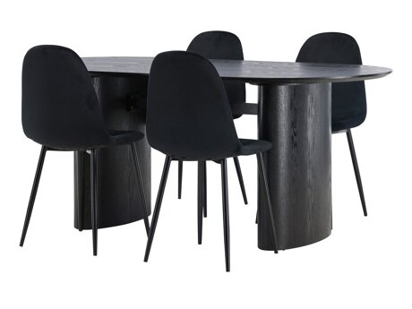 Set de mese Dallas 3998 (Negru)