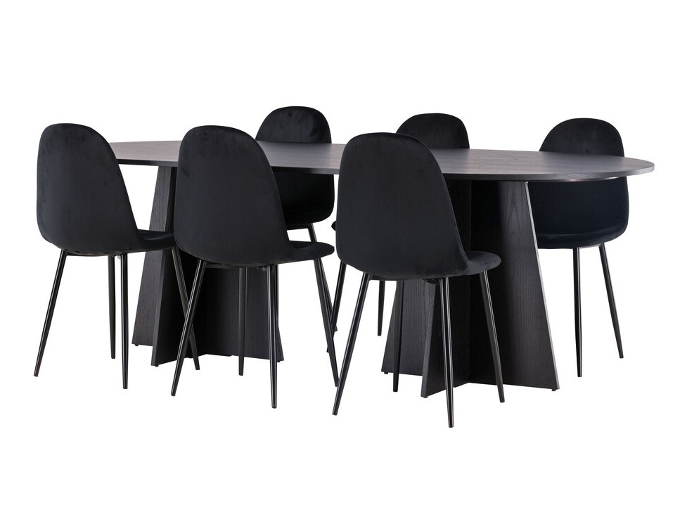 Set de mese Dallas 4032 (Negru)