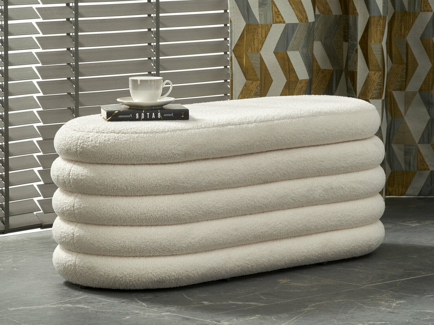 Bancă tapițată Houston 1448