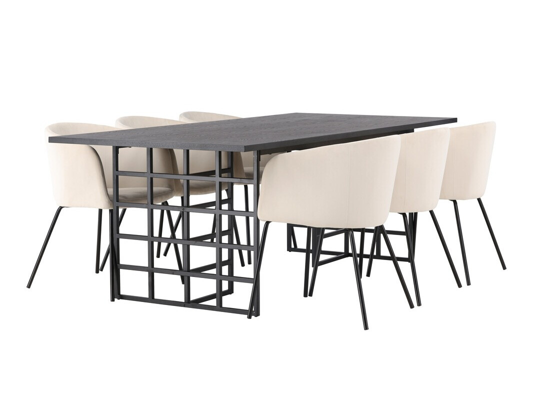 Set de mese Dallas 4041 (Negru)