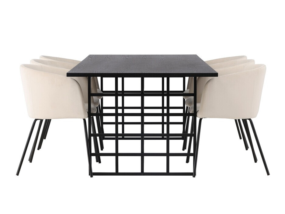 Set de mese Dallas 4041 (Negru)