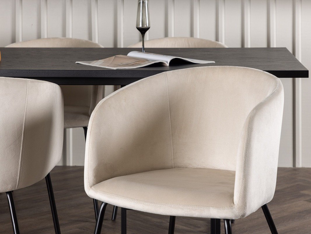 Set de mese Dallas 4041 (Negru)