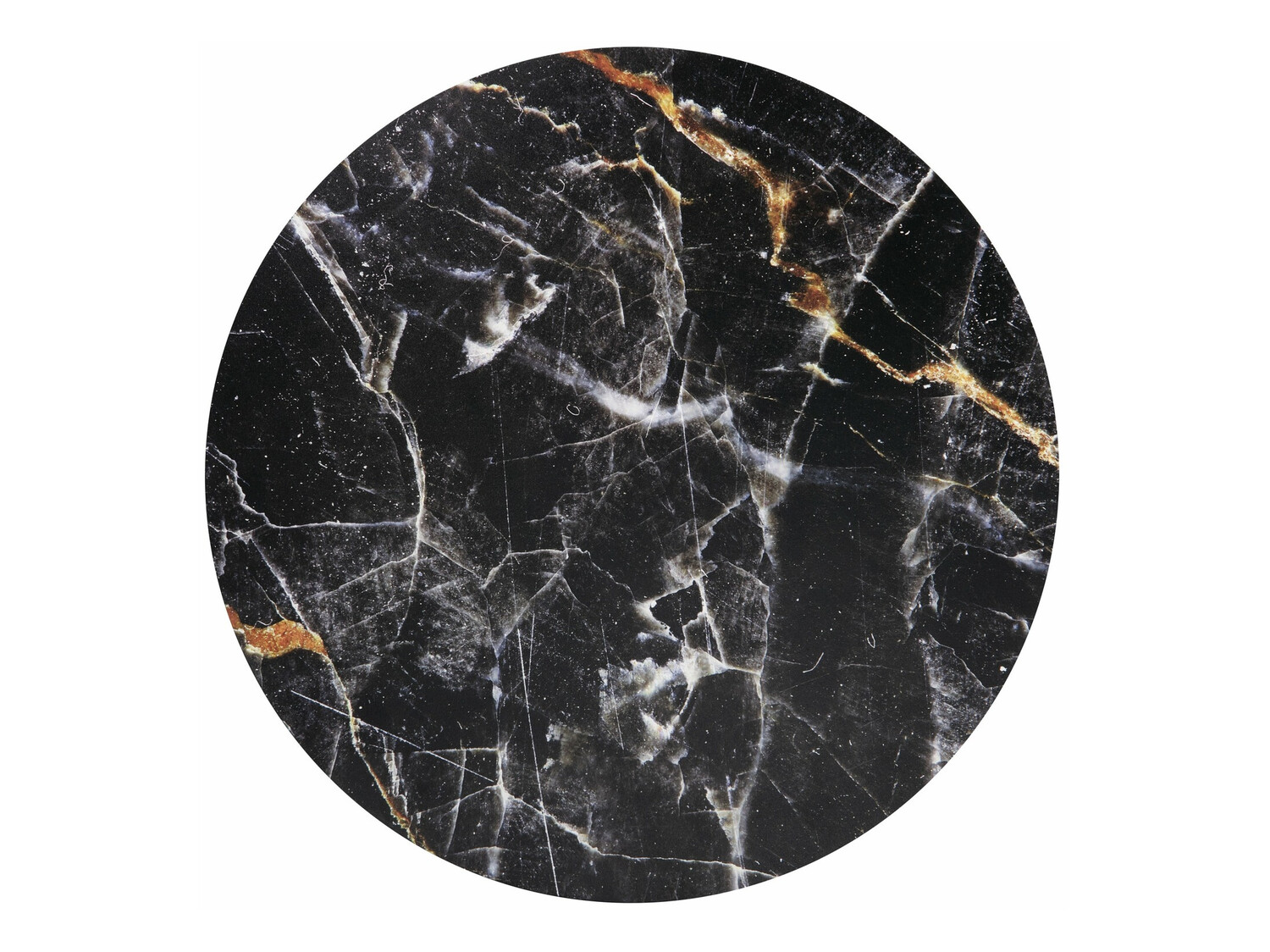 Măsuță de cafea Houston 1454 (Auriu + Marmură neagră)