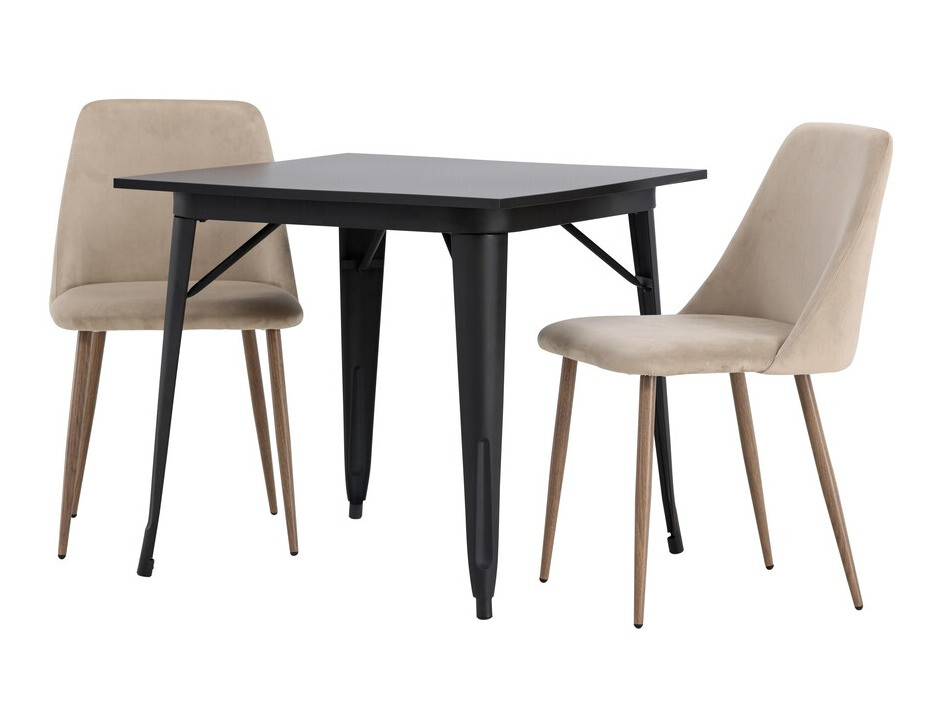 Set de mese Dallas 4049 (Bej + Nuca)