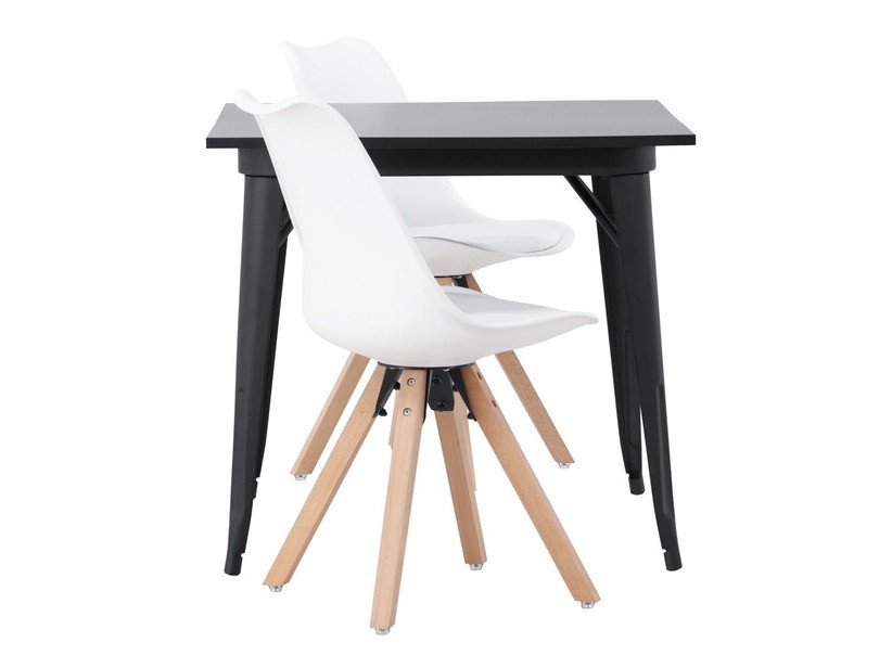 Set de mese Dallas 4050 (Alb + Maro deschis)