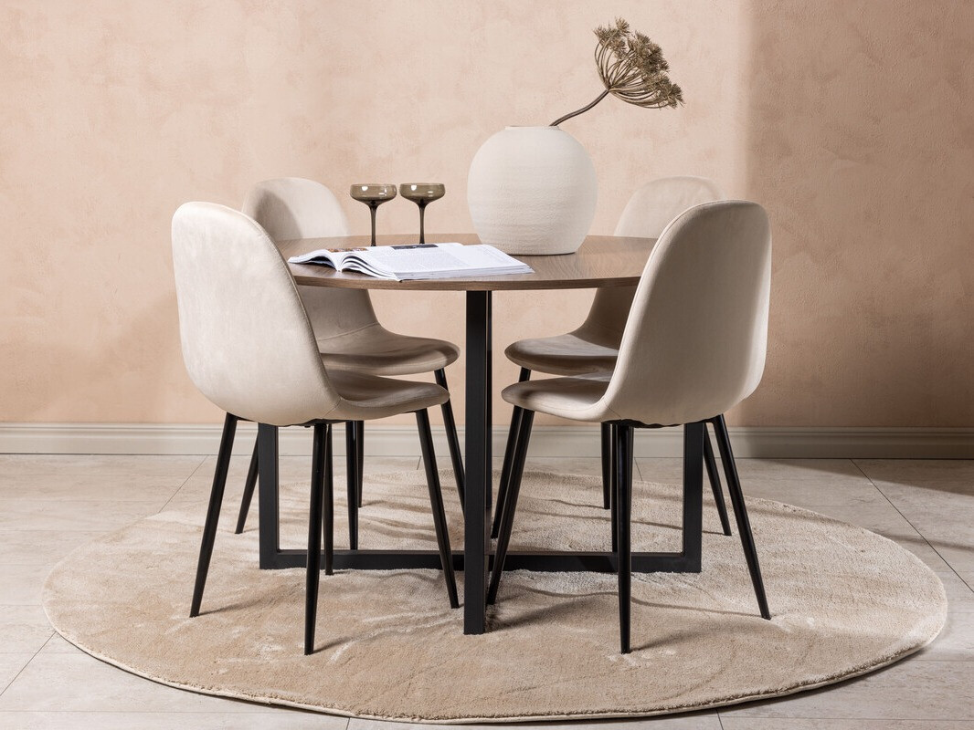Set de mese Dallas 4054 (Bej + Negru)