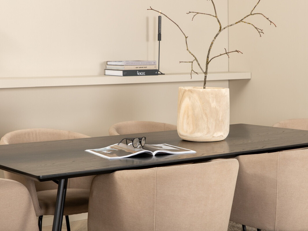 Set de mese Dallas 2569 (Bej + Negru)