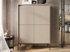 Bufet Fernolu 102 (Bej + Negru)