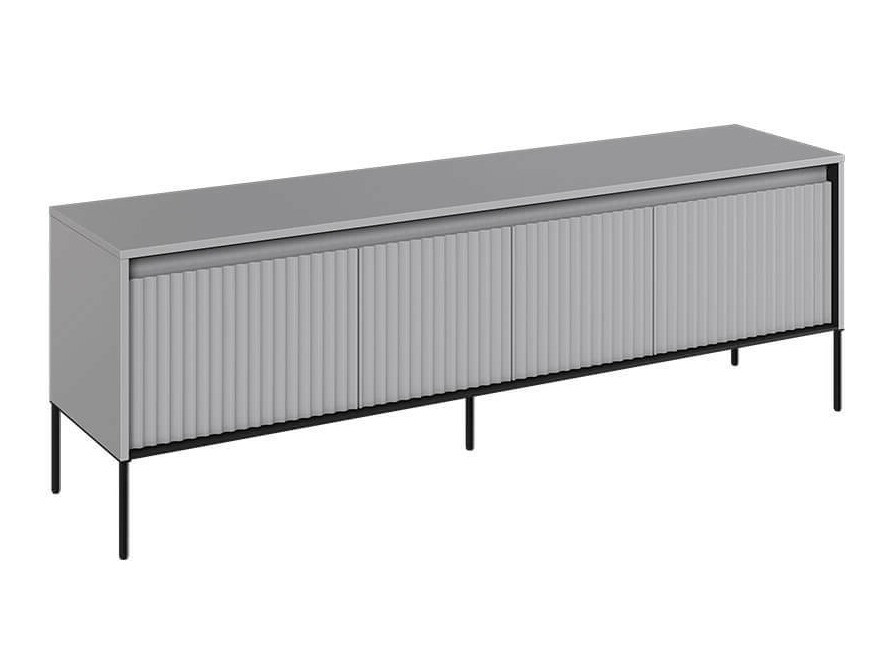 Comodă TV Fernolu 104 (Gri + Negru)