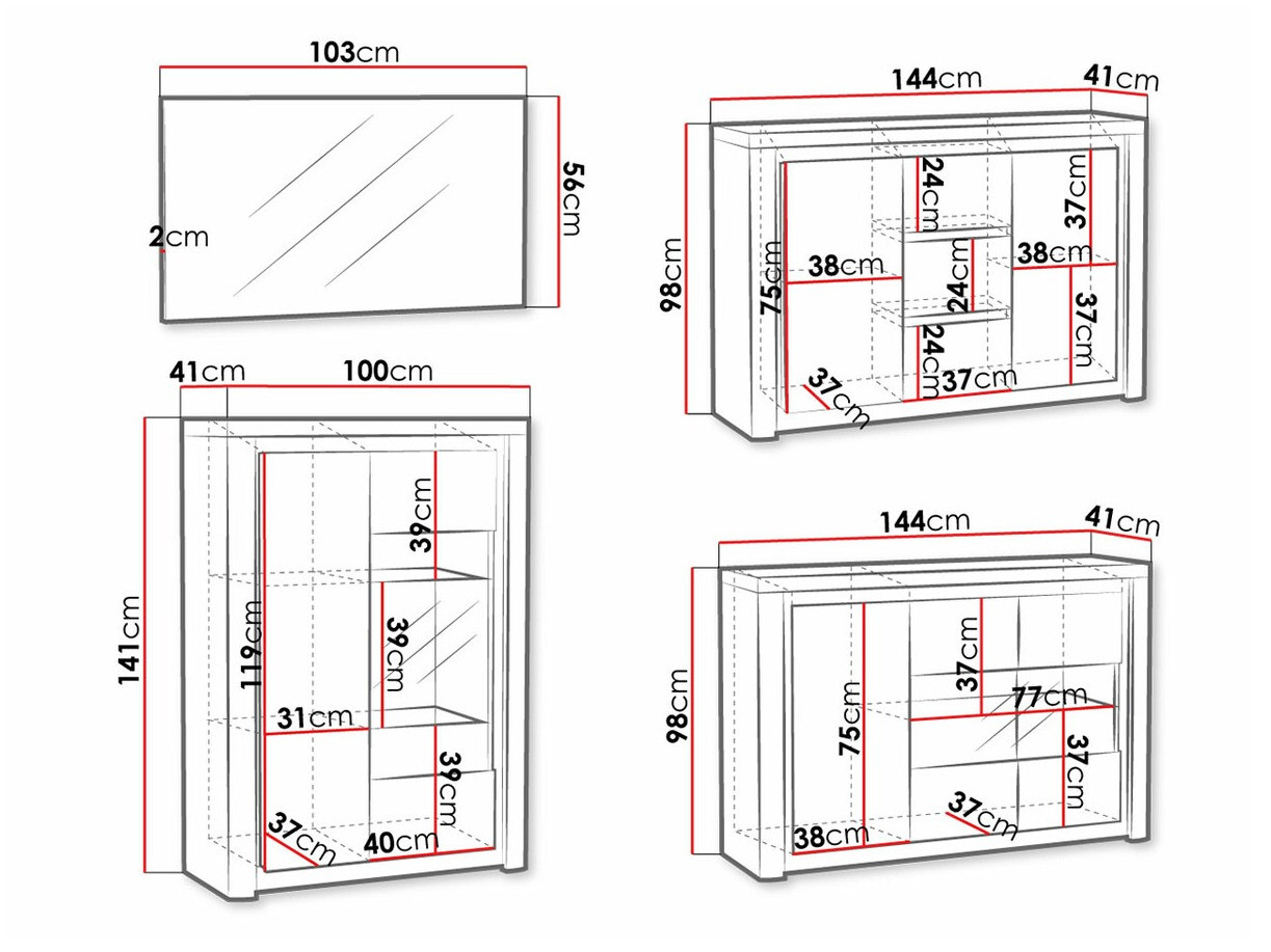 Set de living Etrmona 116