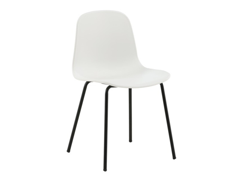 Set de dining Dallas 1622 (Alb + Negru)