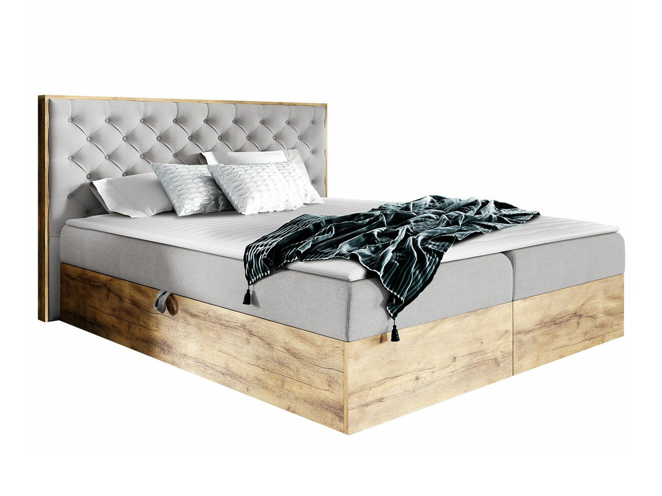 Pat boxspring Navis I (Stejar Wotan + Faro 16)