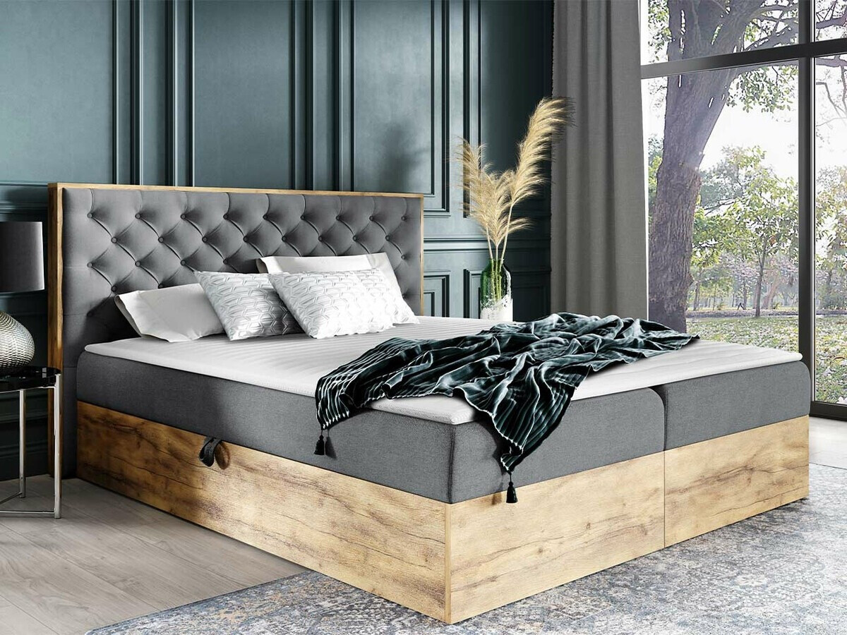 Pat boxspring Navis I (Stejar Wotan + Faro 4)