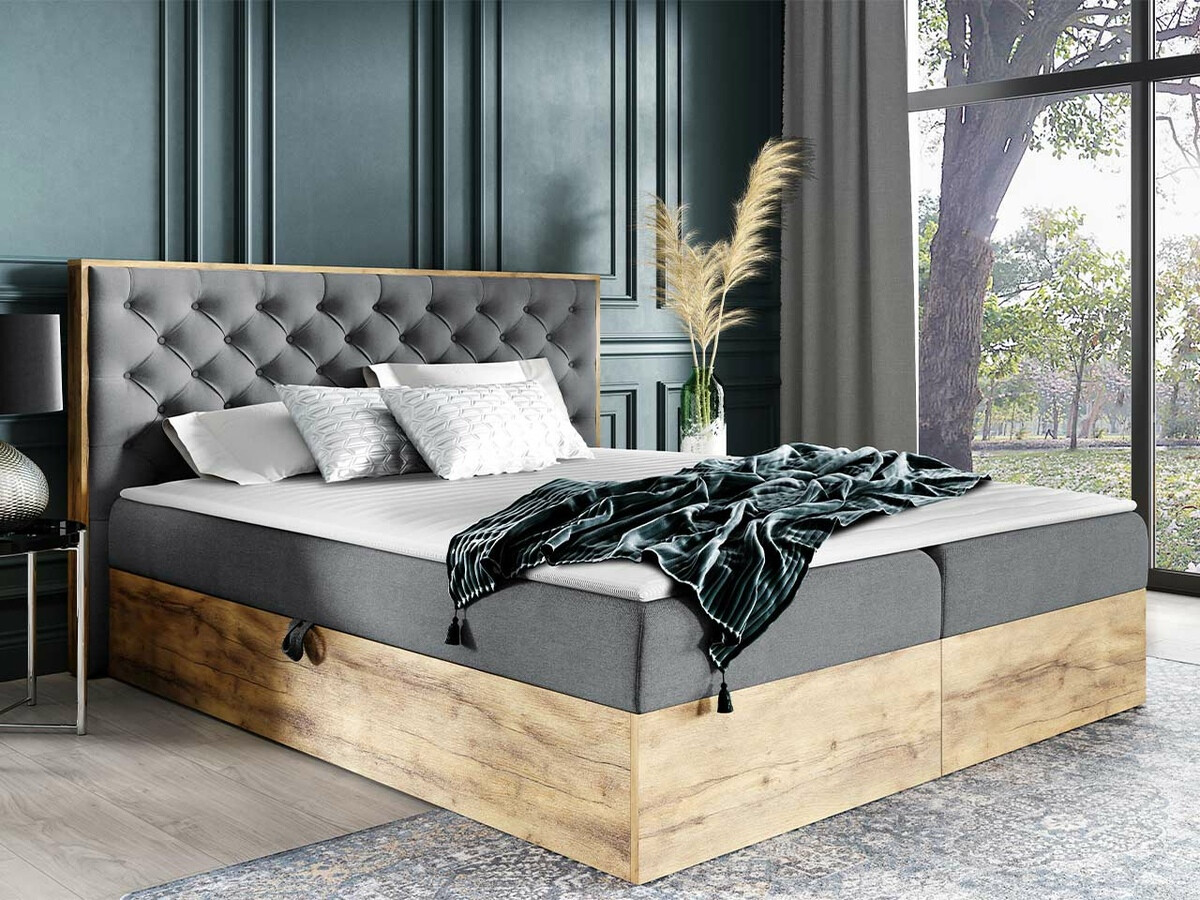 Pat boxspring Navis I (Stejar Wotan + Faro 4)