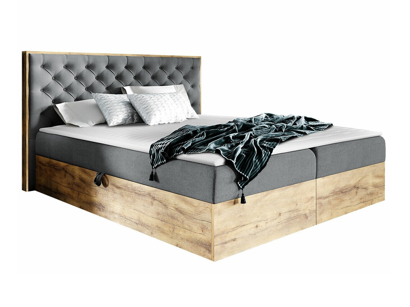 Pat boxspring Navis I (Stejar Wotan + Faro 4)
