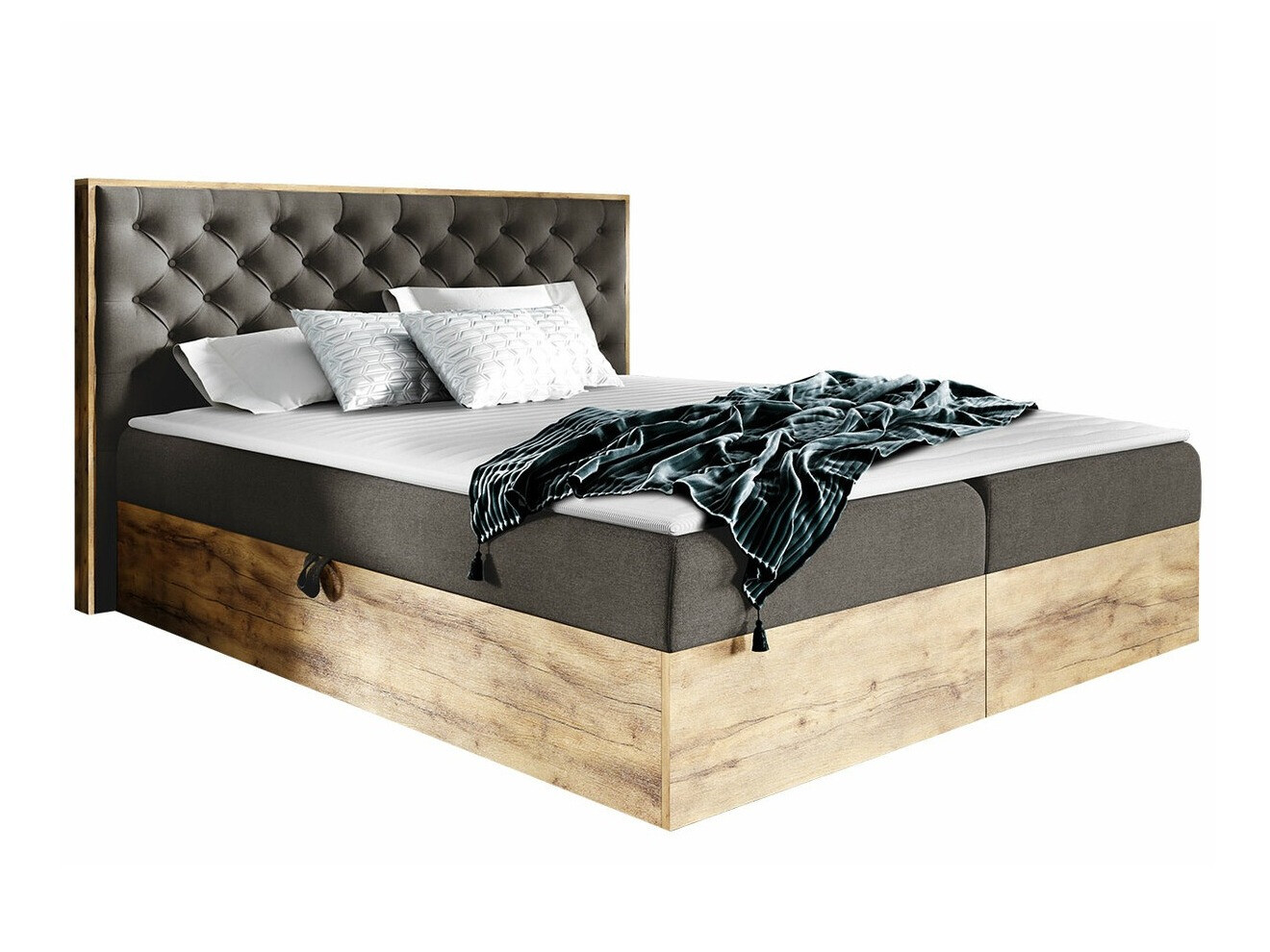 Pat boxspring Navis I (Stejar Wotan + Faro 5)