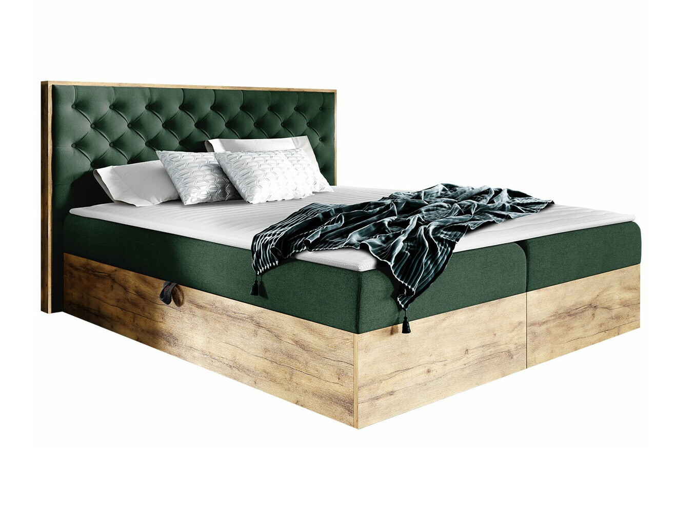 Pat boxspring Navis I (Stejar Wotan + Faro 7)