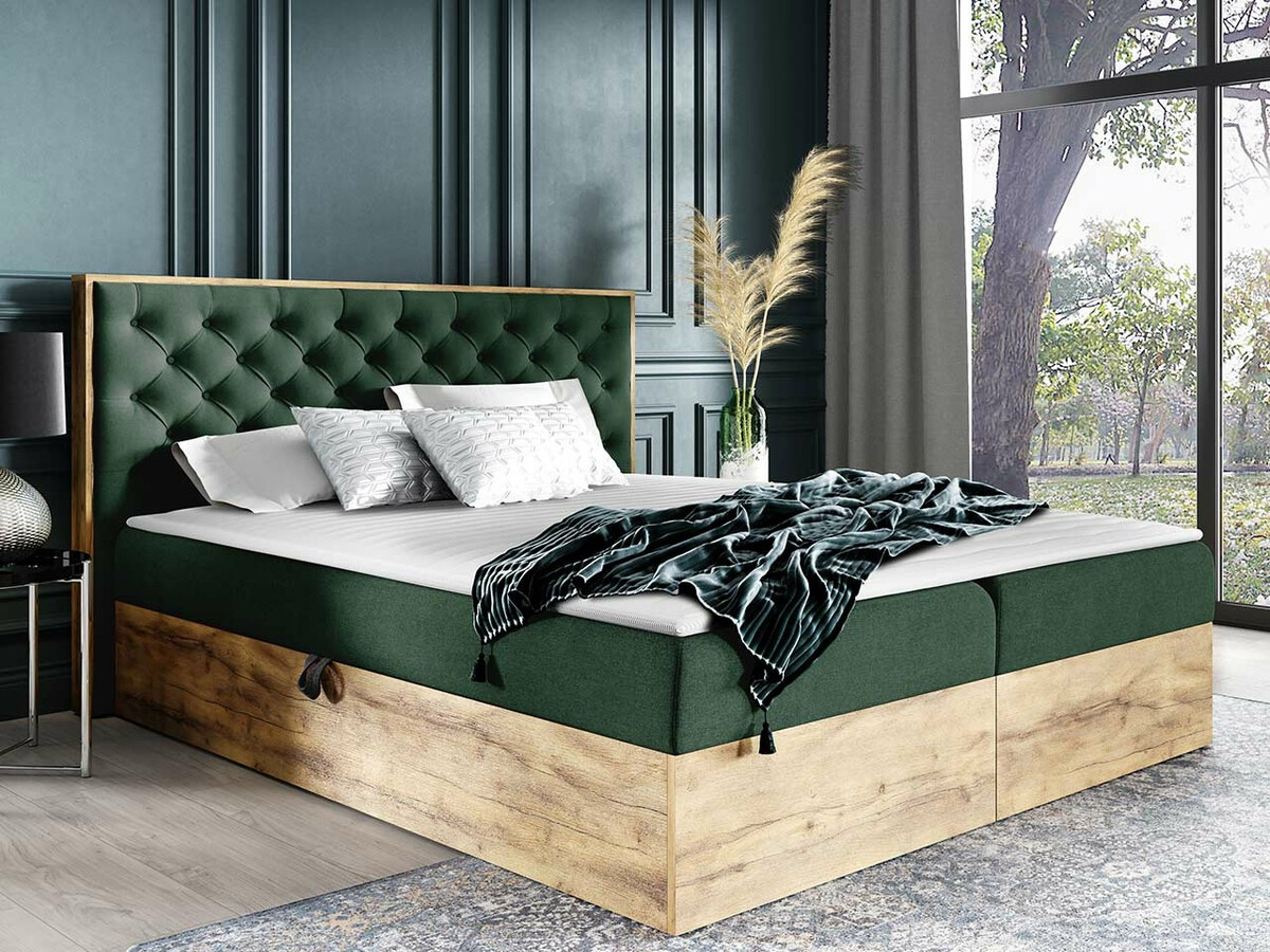 Pat boxspring Navis I (Stejar Wotan + Faro 7)