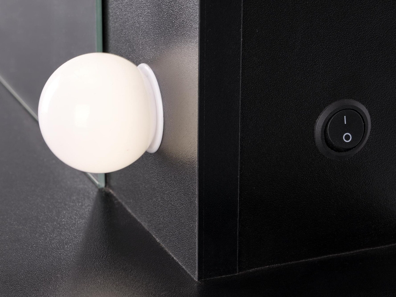 Măsuță de machiaj Houston Gaudium I (Negru)