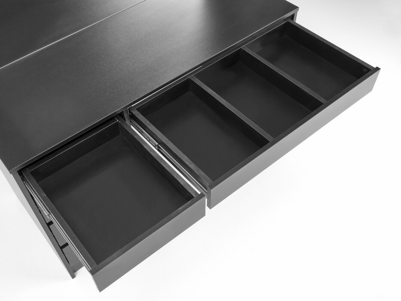 Măsuță de machiaj Houston Gaudium I (Negru)