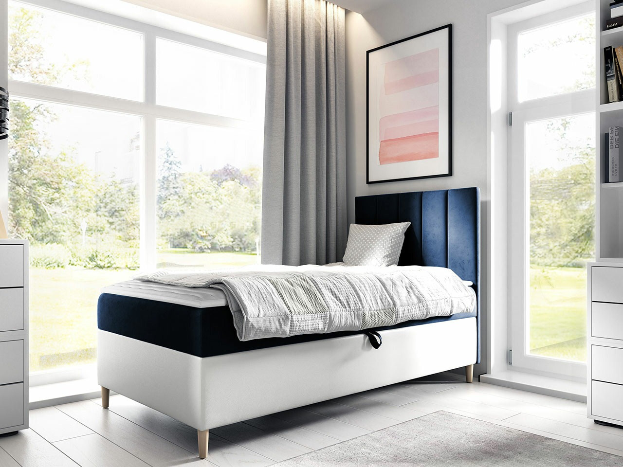 Pat boxspring Lucus VI (Soft 017 + Fresh 11)