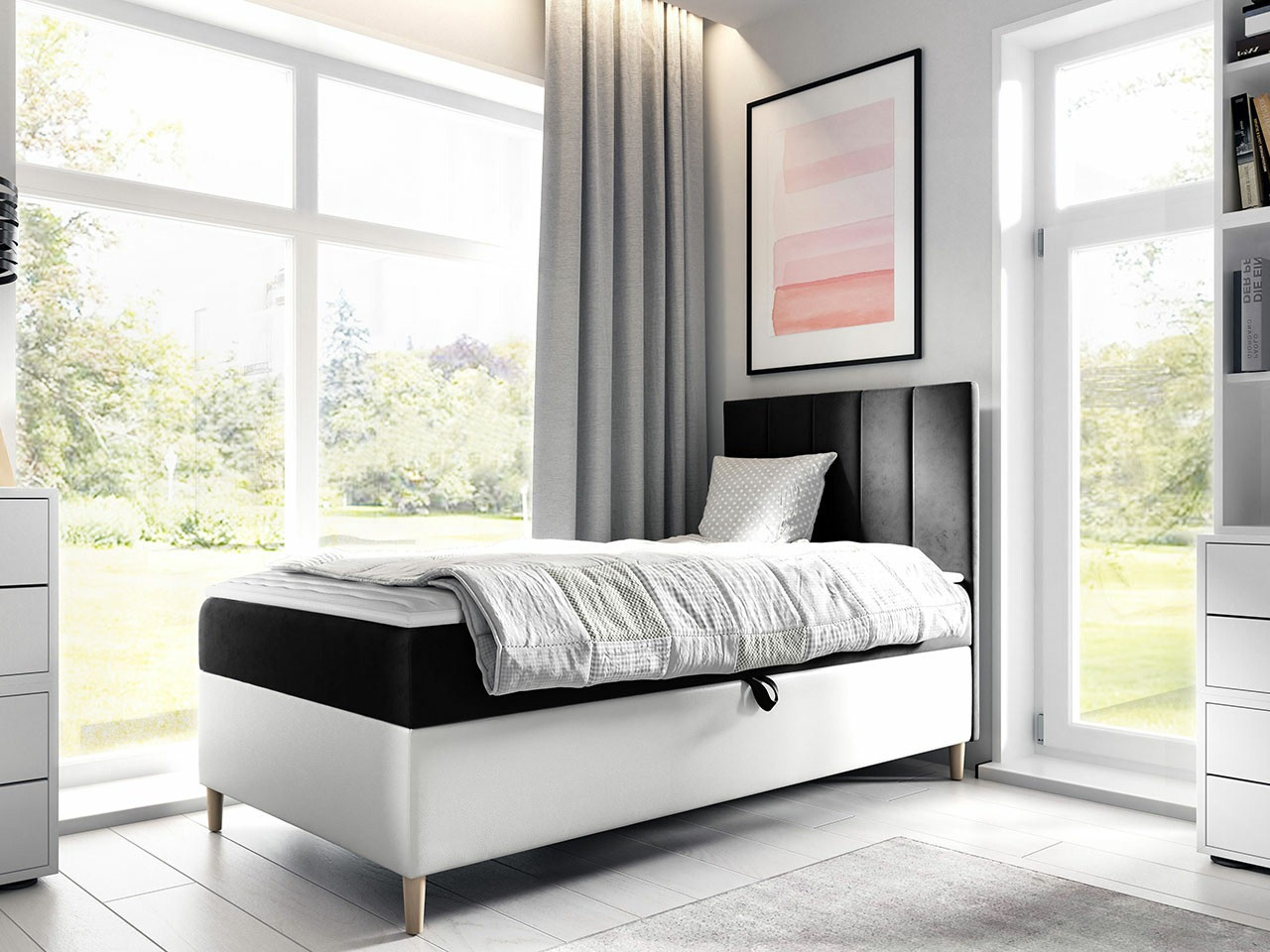 Pat boxspring Lucus VI (Soft 017 + Fresh 17)