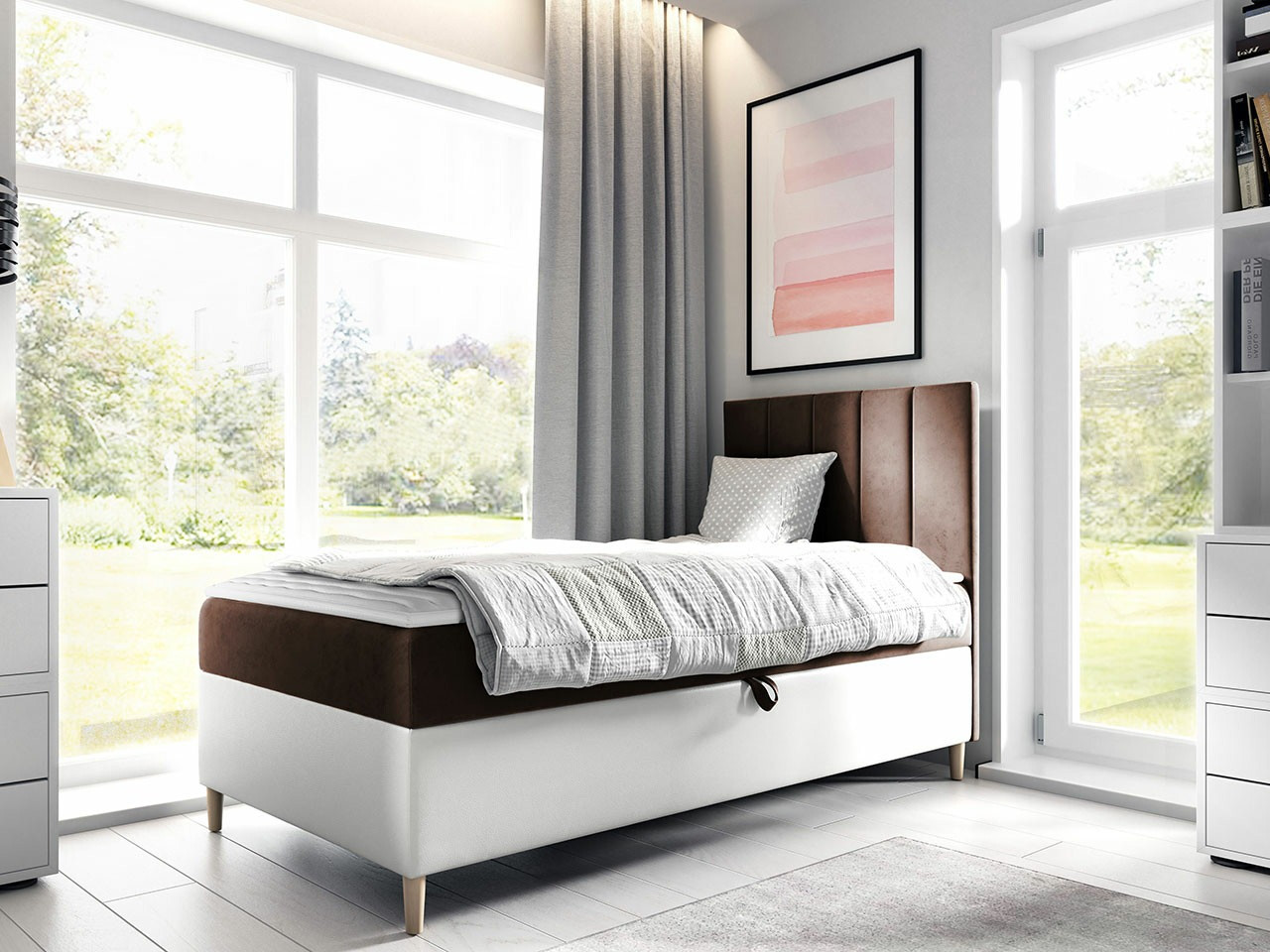 Pat boxspring Lucus VI (Soft 017 + Fresh 4)