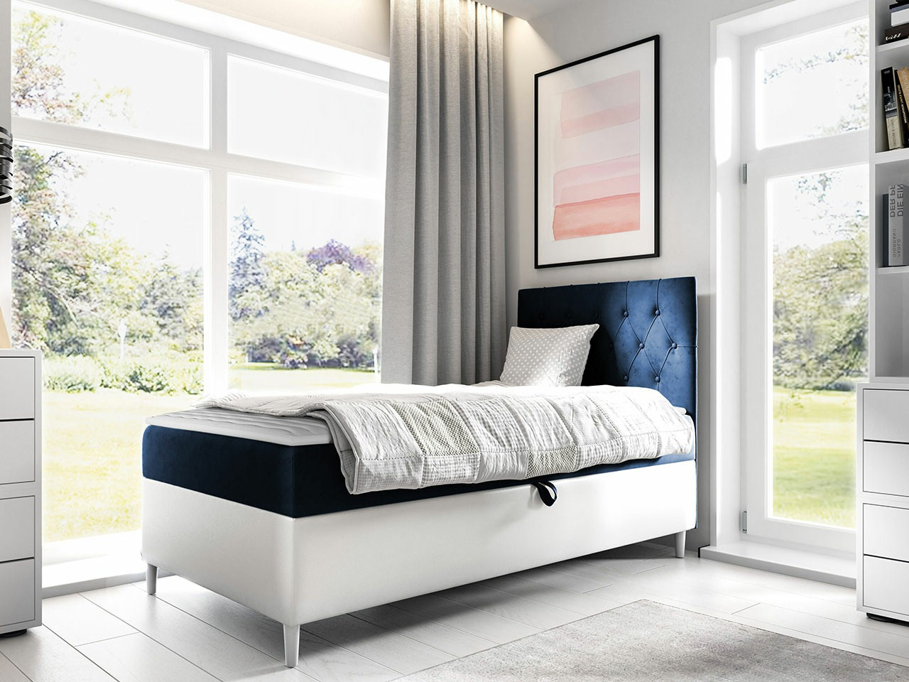 Pat boxspring Lucus VII (Soft 017 + Fresh 11)