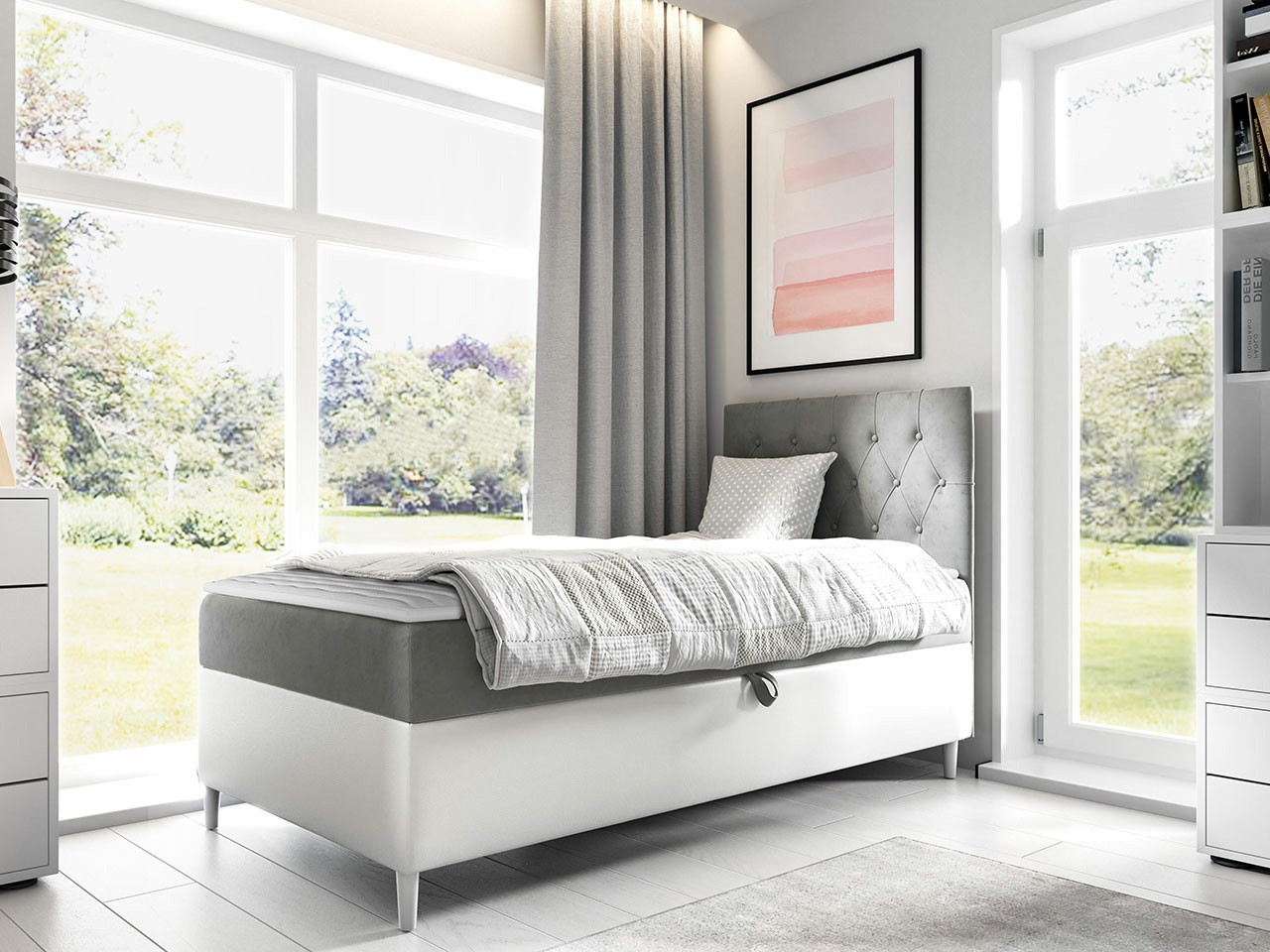 Pat boxspring Lucus VII (Soft 017 + Fresh 14)